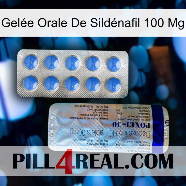 Gelée Orale De Sildénafil 100 Mg 39